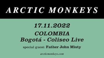 Concierto de Arctic Monkeys en Bogotá