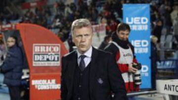 David Moyes, en Getafe.