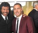 Rene Higuita y las figuras de los premios The Best