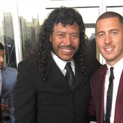 Rene Higuita y las figuras de los premios The Best