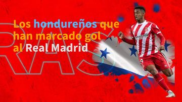 Jugadores hondureños que le anotaron al Real Madrid