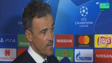 Luis Enrique: "Veo muy bien a Alba, pero siempre ha sido así..."