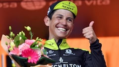 Esteban Chaves, ciclista del Mitchelton Scott, volvi&oacute; a la bicicleta despu&eacute;s de 10 semanas. Para causada por una mononucleosis y cirug&iacute;a de sinusitis