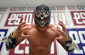 Dragón Lee II, luchador profesional que participó en la segunda temporada del programa televisivo.