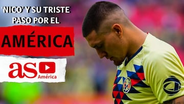 Los tristes números de Nicolás Castillo con el América