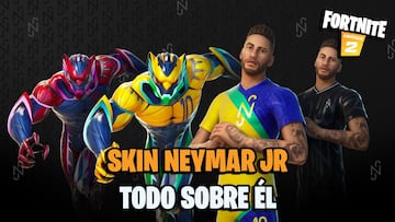 Fortnite: así es el skin Neymar Jr, disponible a partir del 27 de abril
