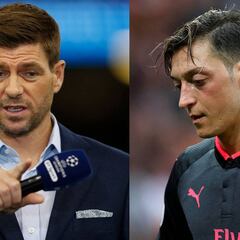 Gerrard crítica a Özil: "Es un lastre, no es buen compañero"