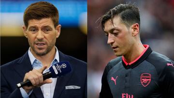 Gerrard carga contra Özil: "Es un lastre, no es buen compañero"