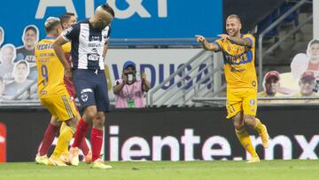 Tigres vence a Monterrey en el Cl&aacute;sico Regio de la jornada 12 del Guardianes 2020