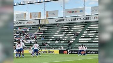 El remate de Kelly Caicedo, para el autogol que ilusiona al Cali