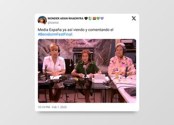 Los mejores memes del Benidorm Fest 2025