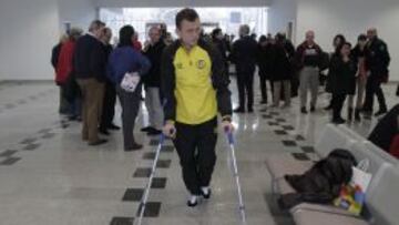 Cheryshev, tres semanas de baja por un esguince de tobillo