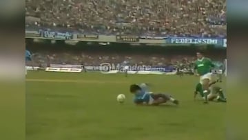 2 minutos de golpes a Maradona: Lo que hacían para frenarlo...