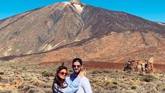 Isco y Sara S&aacute;lamo pasan la Navidad en el Teide.