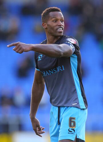 José Semedo en un partido con el Sheffield Wednesday