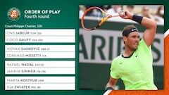 Nadal llega a cuartos con un déjà vu ante el prometedor Sinner