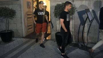 Reunión de los jugadores del Valladolid