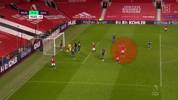 El gesto de un jugador del United en el 9-0 tan admirado como criticado en Inglaterra, el pa¨ªs del fair play