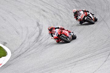 Jack Miller y Takaaki Nakagami.