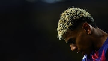 El video viral de la brutal clase que le dio Nuno Mendes a Lamine Yamal