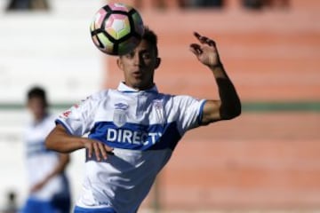 Futbol, Cobresal vs Universidad Catolica
Septima fecha, campeonato de clausura 2016/17
El jugador de Universidad Catolica Diego Buonanotte controla el balon durante el partido de primera division contra Cobresal disputado en el estadio El Cobre de El Salvador, Chile.
19/03/2017
Andres Pina/Photosport
***********
Football, Cobresal vs Universidad Catolica
7th date, Clousure Championship 2016/17
Universidad Catolica's player Diego Buonanotte controls the ball during the first division football match against Cobresal at the El Cobre stadium in El Salvador, Chile.
19/03/2017
Andres Pina/Photosport