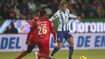 Pachuca se devoró a Lobos BUAP de tres mordidas en Liga MX