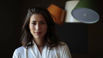 Entrevista en Facebook Live a Garbiñe Muguruza. @Alex Onciu