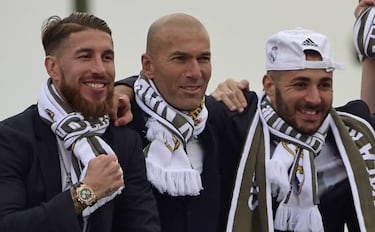 Zidane has his garden in order