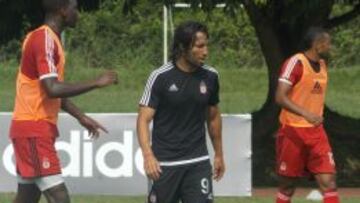 El argentino marcó su primer gol con América de Cali.