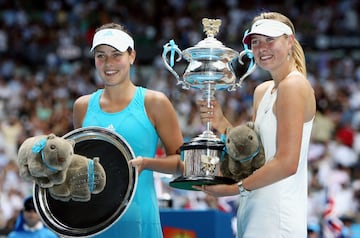 La tenista rusa consiguió su tercer Grand Slam el 26 de enero de 2008 tras ganar en la final a la tenista serbia Ana Ivanovic por 7-5 y 6-3.