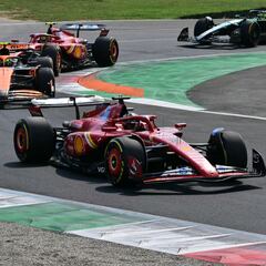 Leclerc revienta Monza con un harakiri de McLaren