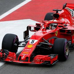 Tercera pole del año para Vettel con Sainz décimo y Alonso, 13º
