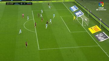 Si ya Silva se pone a hacer esto esta Real aspira a todo: golazo de un registro desconocido para él