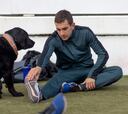 El perro con dos medallas de oro de atletismo y el reto de su dueño de escalar un ochomil