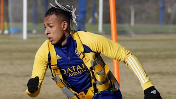 Sebastián Villa, jugador de Boca