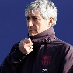 Setién: "Si jugar supusiera algún tipo de riesgo, lo rechazaría"