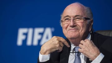 Joseph Blatter en la FIFA.