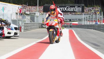 Marc Márquez en el Gran Premio de Austria 2017