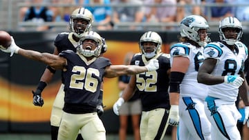 Saints, por un tercer triunfo sobre Panthers esta temporada