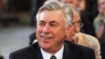 UN LÍDER FELIZ. Ancelotti disfruta de sus mejores días desde que firmó por el Madrid (26-6-2013).