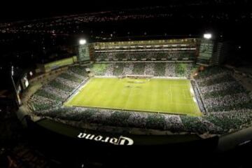 Santos dejó su antiguo estadio Corona para darle paso a este complejo, considerado como uno de los mejores del fútbol mexicano. Así luce por dentro.
