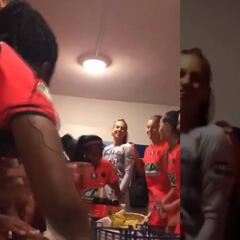 El espectacular festejo del PSG de Endler tras alcanzar la final de la Copa de Francia