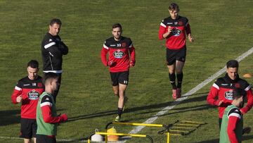Entrenamiento del Lugo.
