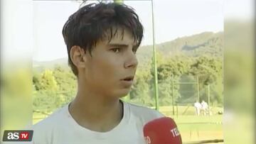 La frase viral de Rafa Nadal con 16 años que hoy impacta