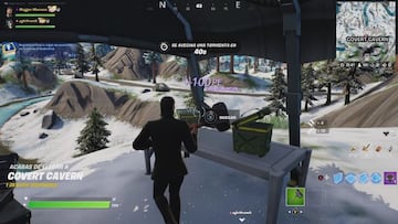 Registramos cajas de munición en Caverna Clandestina