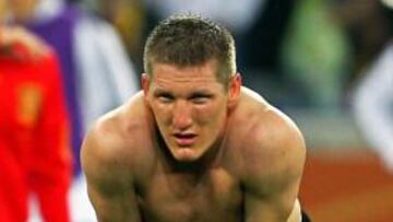 <b>UN TANQUE. </b>Schweinsteiger vuelve a estar en la agenda del Madrid para este verano.