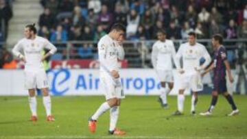 James fue sustituido al minuto 65 por Lucas Vázquez.