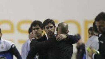 Víctor Sánchez, técnico del Deportivo.