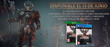 Warhammer Vermintide 2: formato físico en PS4 y Xbox One con todos los DLC