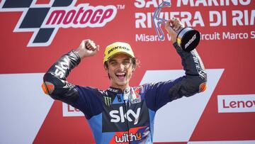 Marini ganó el domingo pasado en Moto2.